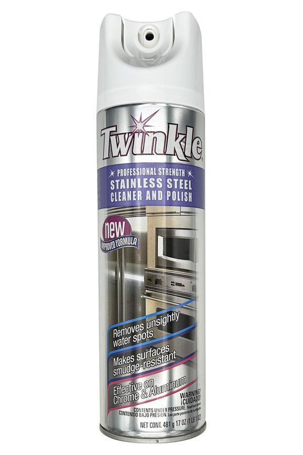 Twinkle Paslanmaz Çelik Yüzey Temizleyici ve Parlatıcı Sprey 481GR - Image 1