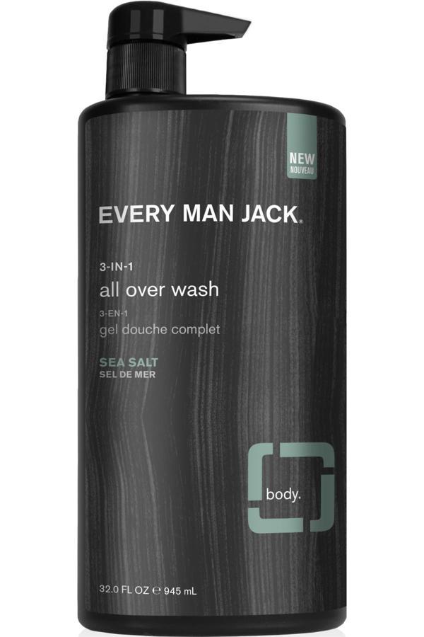 Every Man Jack 3in1 Sea Salt Şampuan + Saç Kremi + Vücut Şampuanı 945ML - Image 1