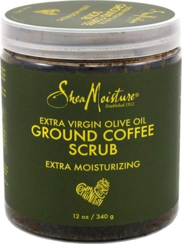 Shea Moisture Sızma Zeytinyağı ve Öğütülmüş Kahve Peelingi 340GR - Image 1