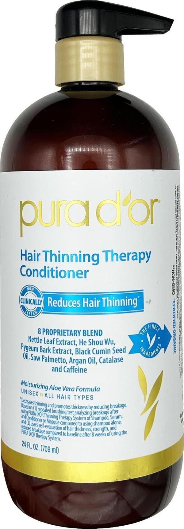 Pura D'or İnce Saç Karşıtı Saç Kremi 709ML - Image 1