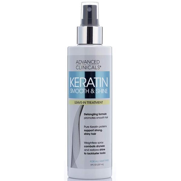 Advanced Clinicals Keratin Durulanmayan Saç Bakım Spreyi 237ML - Image 1