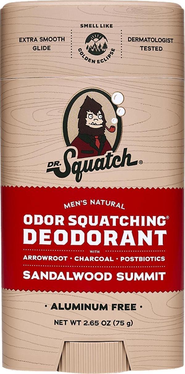 Dr.Squatch Sandalwood Summit Alüminyumsuz Stick Deodorant 75GR - Image 1