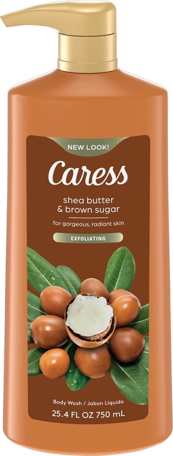 Caress Shea Yağı ve Esmer Şeker Peeling Etkili Duş Jeli 750ML - Image 1