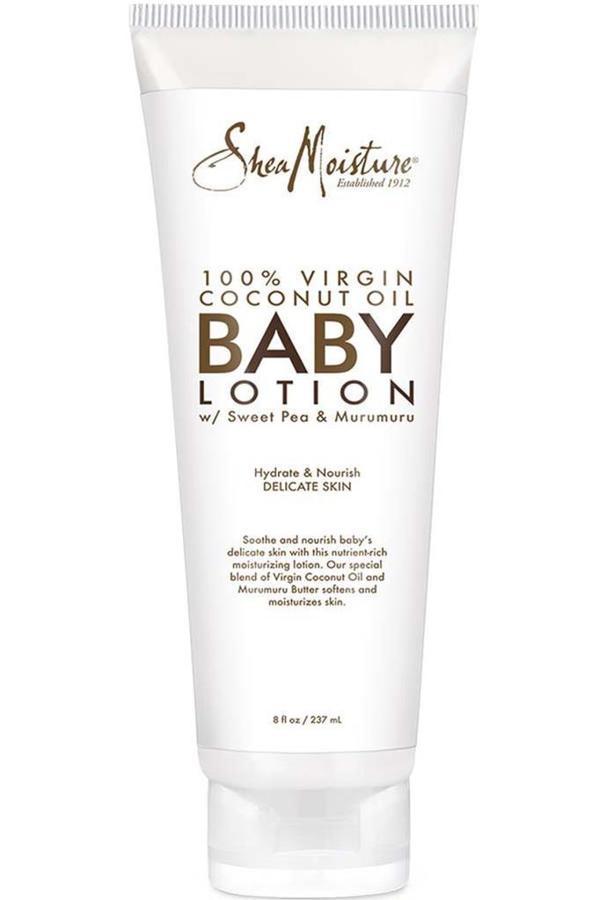 Shea Moisture Baby %100 Saf Hindistan Cevizi Yağlı Bebek Losyonu 237ML - Image 1