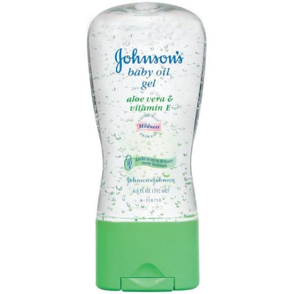 Johnson's Baby Aloe Vera ve Vitamin E Bebek Yağı Jel 192ML - Image 1