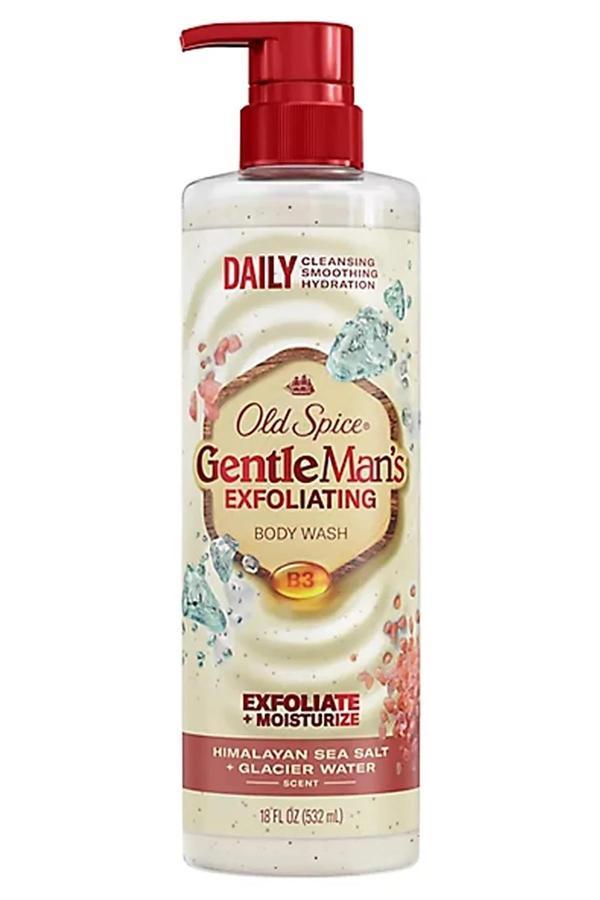 Old Spice Gentle Man's Exfoliating Himalayan Sea Salt + Glacier Water Duş Jeli 532ML - Image 1