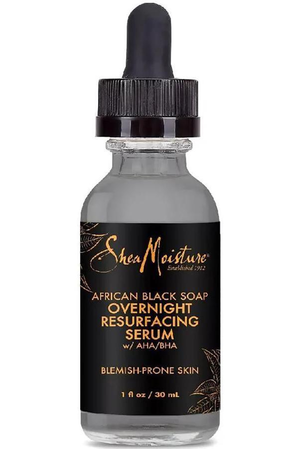 Shea Moisture Afrika Siyah Sabunu Gece Boyu Yenileyici Yüz Serumu 30ML - Image 1