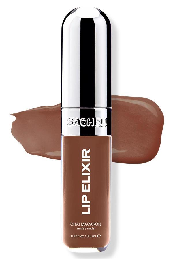 Sacheu Lip Elixir 3’ü 1 Arada Renkli Dudak Parlatıcı 05 Chai Macaron 3.5ML - Image 1