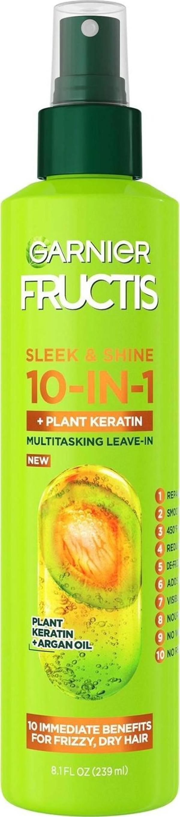 Garnier Fructis Sleek & Shine 10 Etki 1 Arada Durulanmayan Saç Spreyi 239ML - Image 1