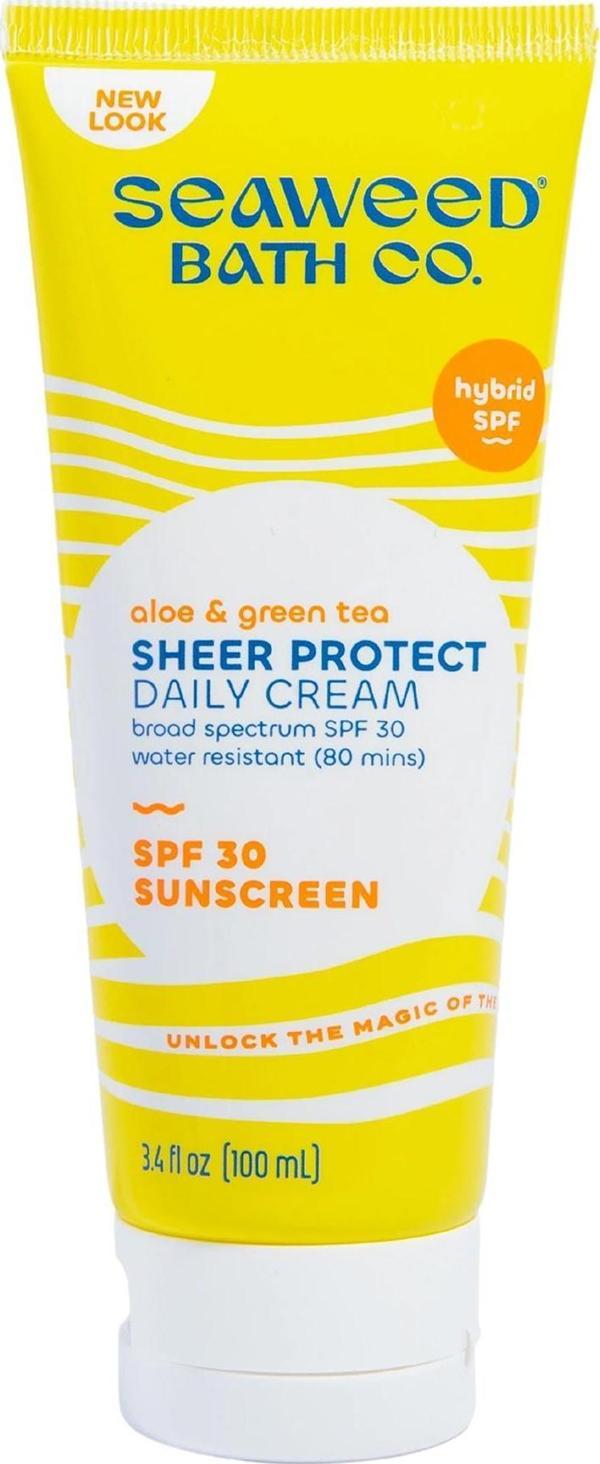 Seaweed Bath Co. SPF30 Sheer Protect Daily Güneş Kremi 100ML - Image 1