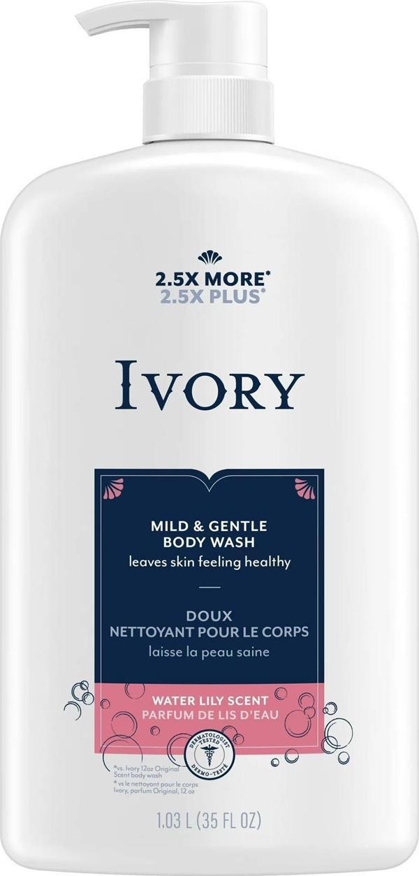 Ivory Nilüfer Kokulu Hafif ve Nazik Vücut Şampuanı 1030ML - Image 1