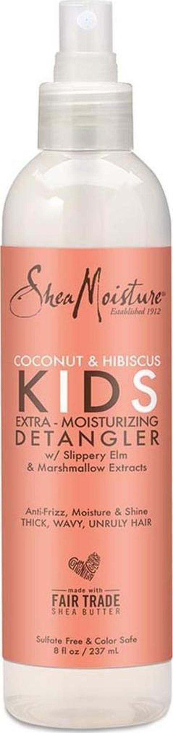 Shea Moisture Kids Coconut & Hibiscus Çocuklar İçin Dolaşık Saç Açıcı Sprey 237ML - Image 1