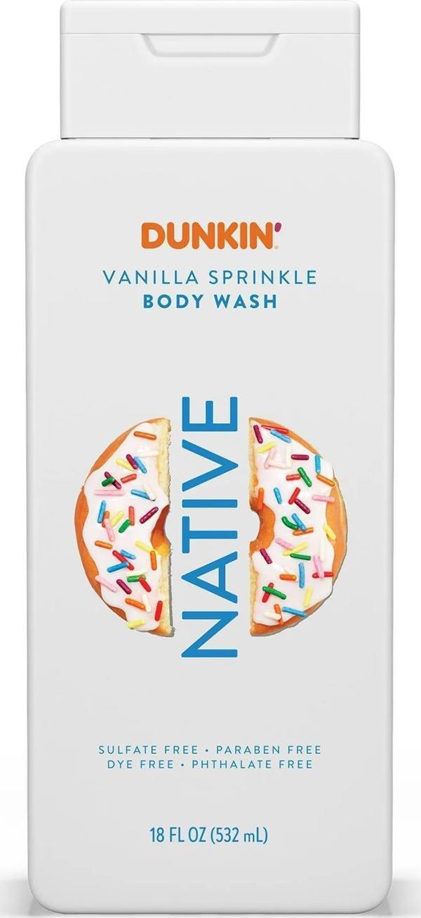 Native Dunkin Vanilla Sprinkle Vücut Şampuanı 532ML - Image 1