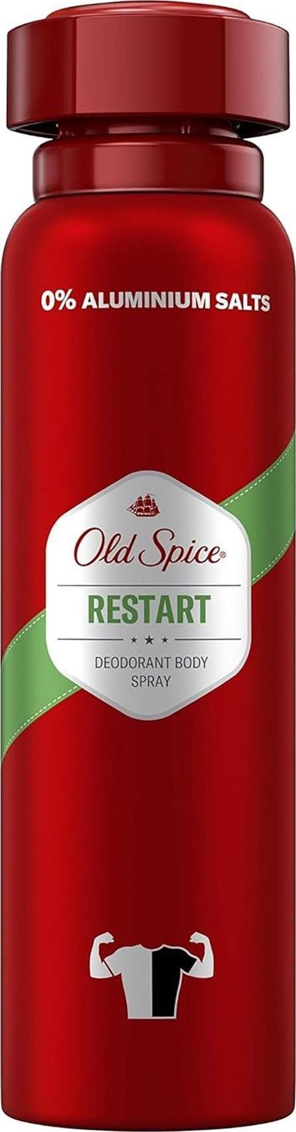 Old Spice Restart Erkek Deodorant Vücut Spreyi 150ML - Image 1