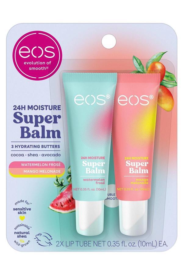 EOS Lip Balm Watermelon Frose + Mango Melonade 2'li Dudak Balsamı 2x10ML - Image 1