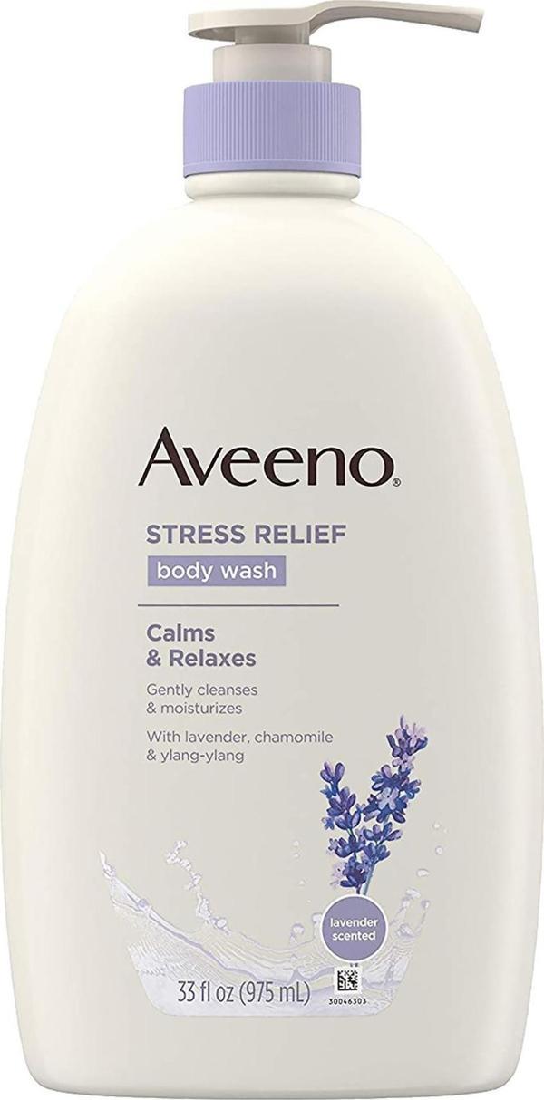 Aveeno Stress Relief Lavanta Kokulu Vücut Şampuanı 975ML - Image 1