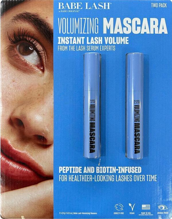 Babe Lash Volumizing Hacim Verici Suya Dayanıklı Maskara Seti 2 Parça - Image 1