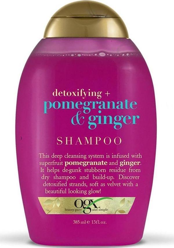 OGX Pomegranate Ginger Arındırıcı Şampuan 385ML - Image 1