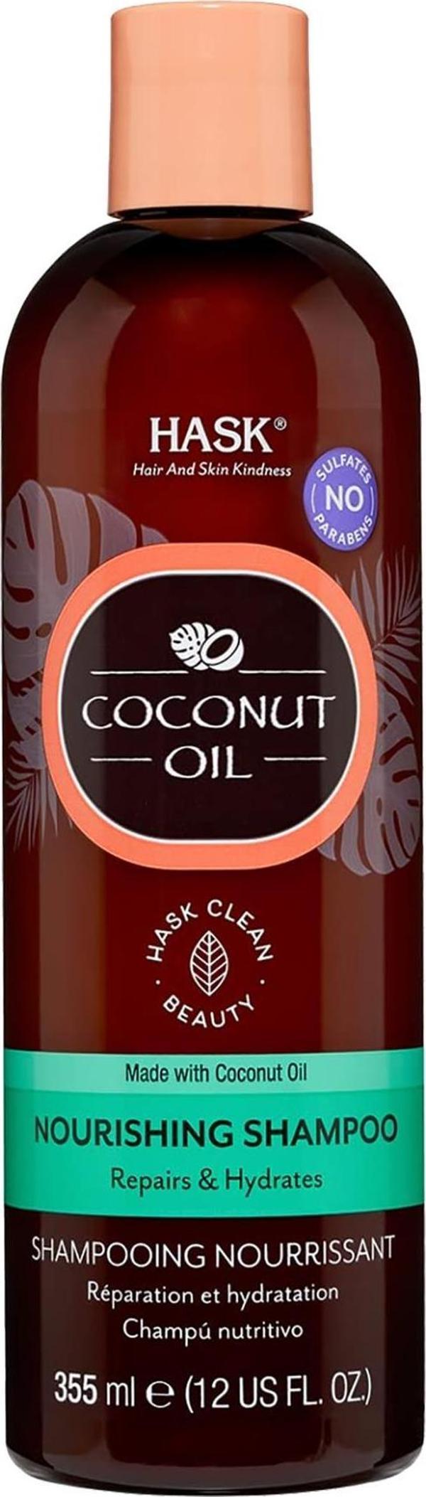 Hask Hindistancevizi Yağlı Besleyici Şampuan 355ML - Image 1