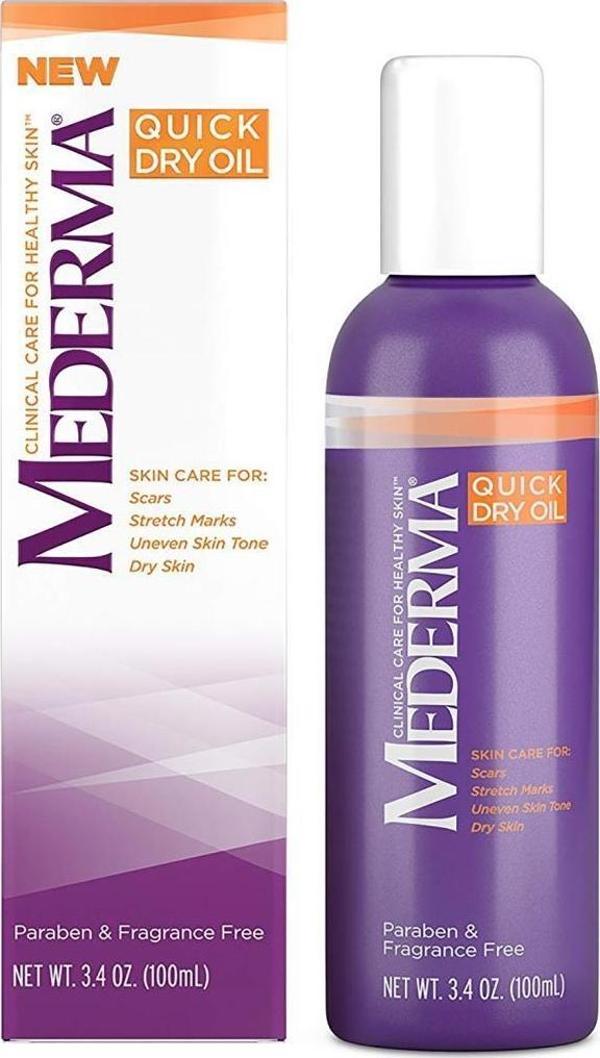 Mederma Quick Dry Oil Çatlak Karşıtı Cilt Bakım Yağı 100ML - Image 1