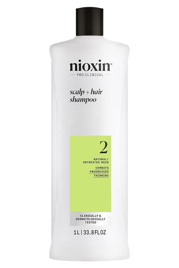 Nioxin System 2 Şampuan - İşlem Görmemiş Yoğun İnce Saçlar İçin Kalınlaştırıcı Bakım 1000ML - Image 1