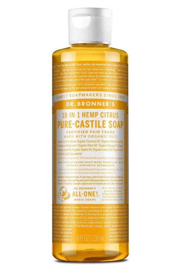 Dr.Bronner's Çok Amaçlı Sıvı Sabun Narenciye Kokulu 237ML - Image 1