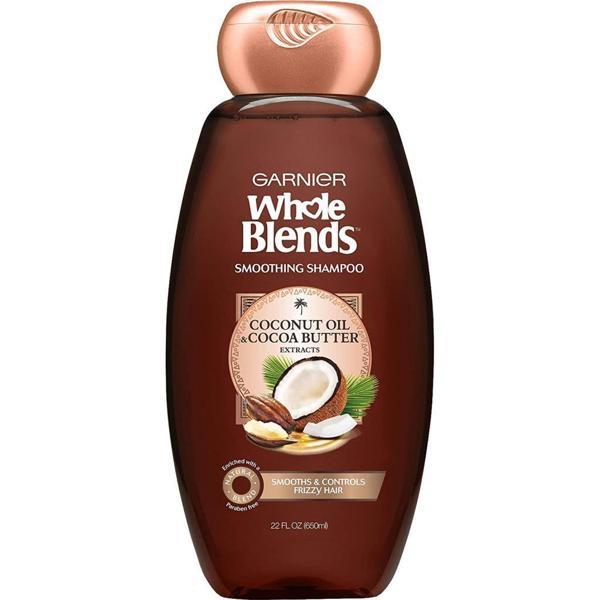 Garnier Whole Blends Hindistan Cevizi ve Kakao Yağı Özlü Pürüzsüzleştirici Şampuan 650ML - Image 1