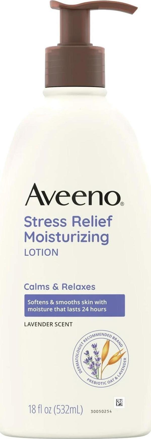 Aveeno Stress Relief Lavanta Kokulu Nemlendirici Vücut Losyonu 532ML - Image 1
