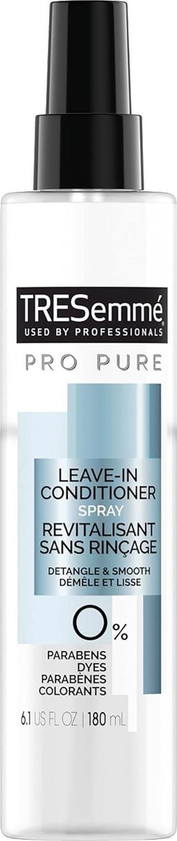 TRESemme Pro Pure Dolaşık Saç Açıcı Durulanmayan Sprey Saç Kremi 180ML - Image 1