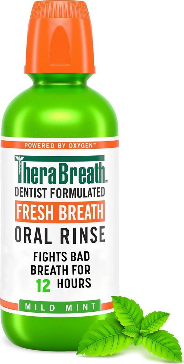 Thera Breath Fresh Breath Mild Mint Ağız Çalkalama Suyu 473ML - Image 1