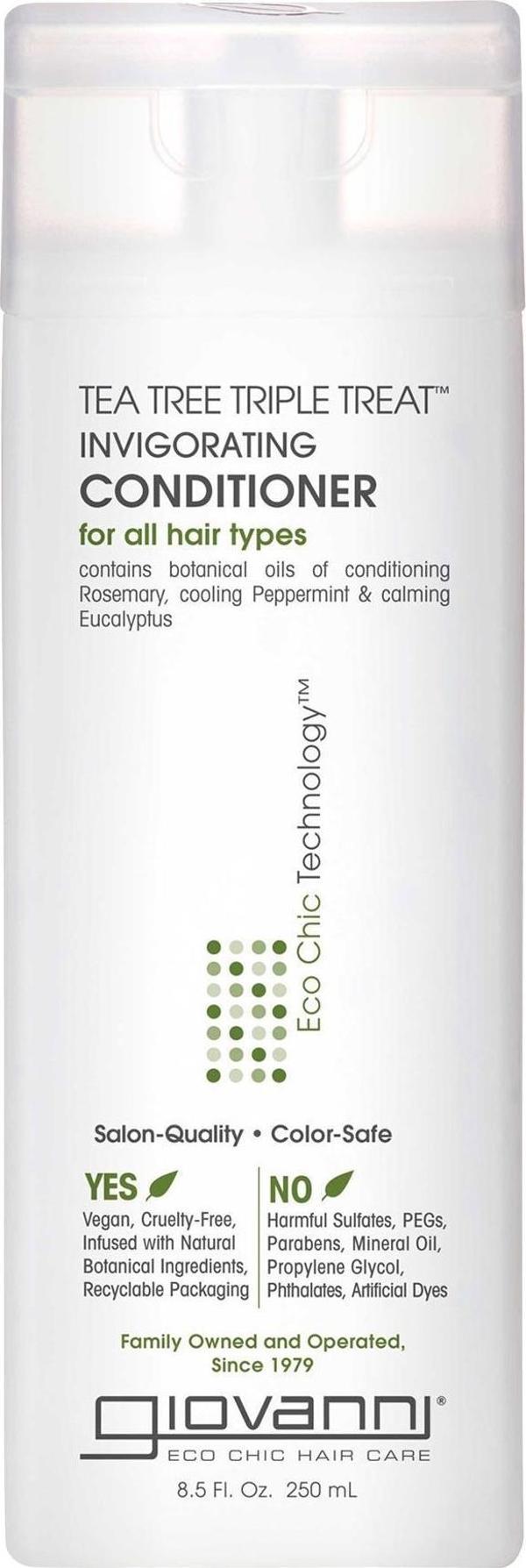 Giovanni Tea Tree Triple Treat Canlandırıcı Saç Kremi 250ML - Image 1