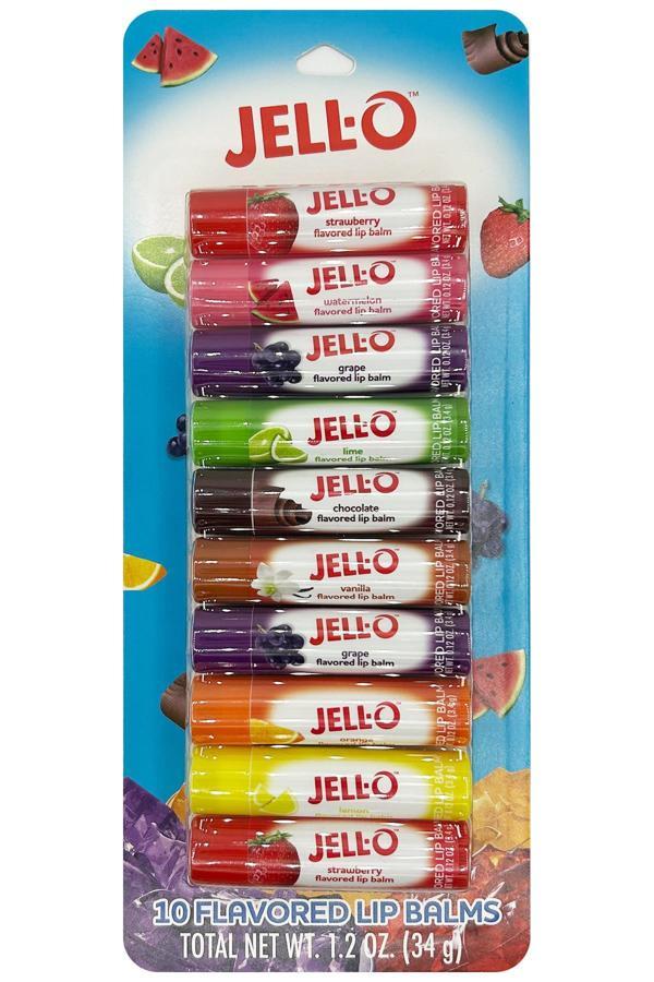 Taste Beauty Jell-O Lip Balm Dudak Balsamı Çeşit Paketi 10 Adet - Image 1
