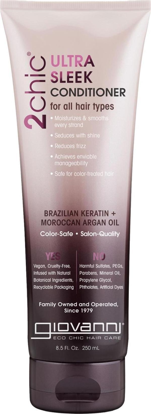 Giovanni 2chic Ultra-Sleek Saç Kremi 250ML - Image 1
