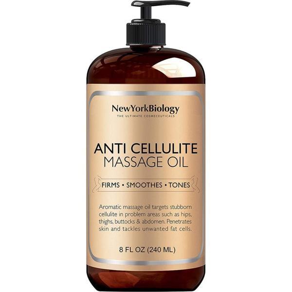 New York Biology Anti Cellulite Masaj Yağı 240ML - Image 1