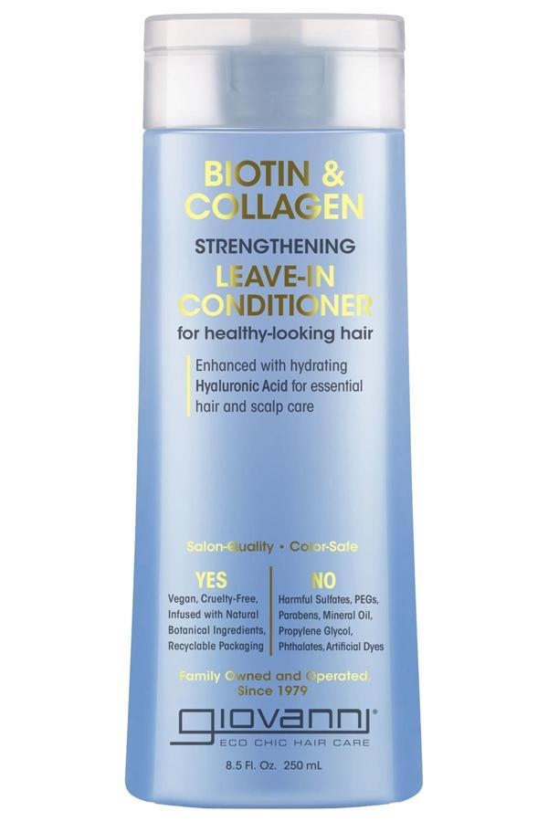 Giovanni Biotin & Collagen Güçlendirici Durulanmayan Saç Kremi 250ML - Image 1