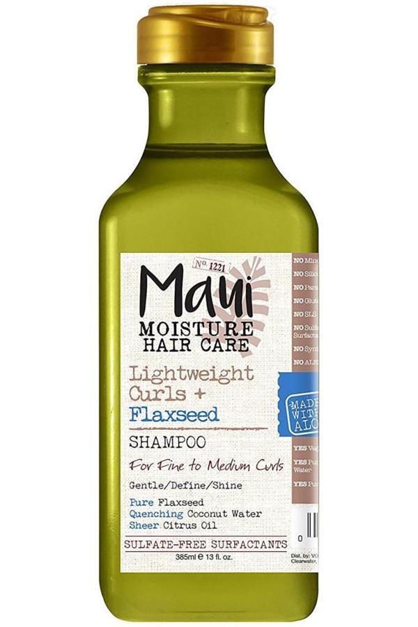 Maui Flaxseed Hafif Bukleli Saçlar İçin Şampuan 385ML - Image 1