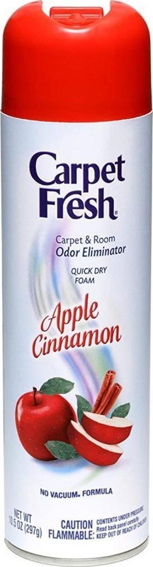 Carpet Fresh Apple Cinnamon Halı ve Oda Kokusu Köpük Sprey 297GR - Image 1