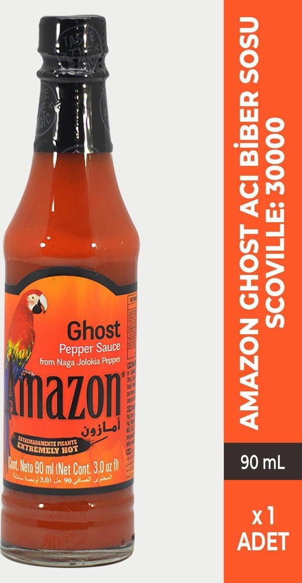Amazon Ghost Scoville 30.000 Acı Biber Sosu 90ML - Image 1