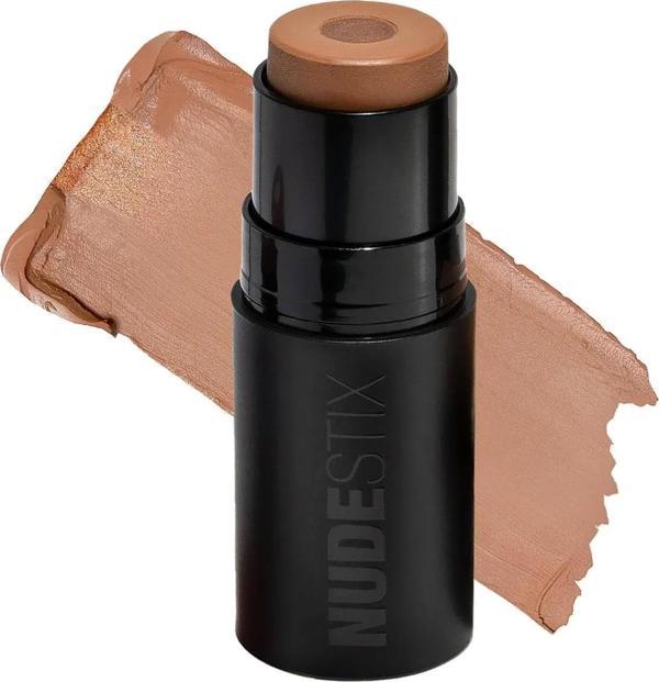 Nudestix Yanak + Göz + Dudak Renklendirici Işıltılı Stick Tan Glow 6GR - Image 1