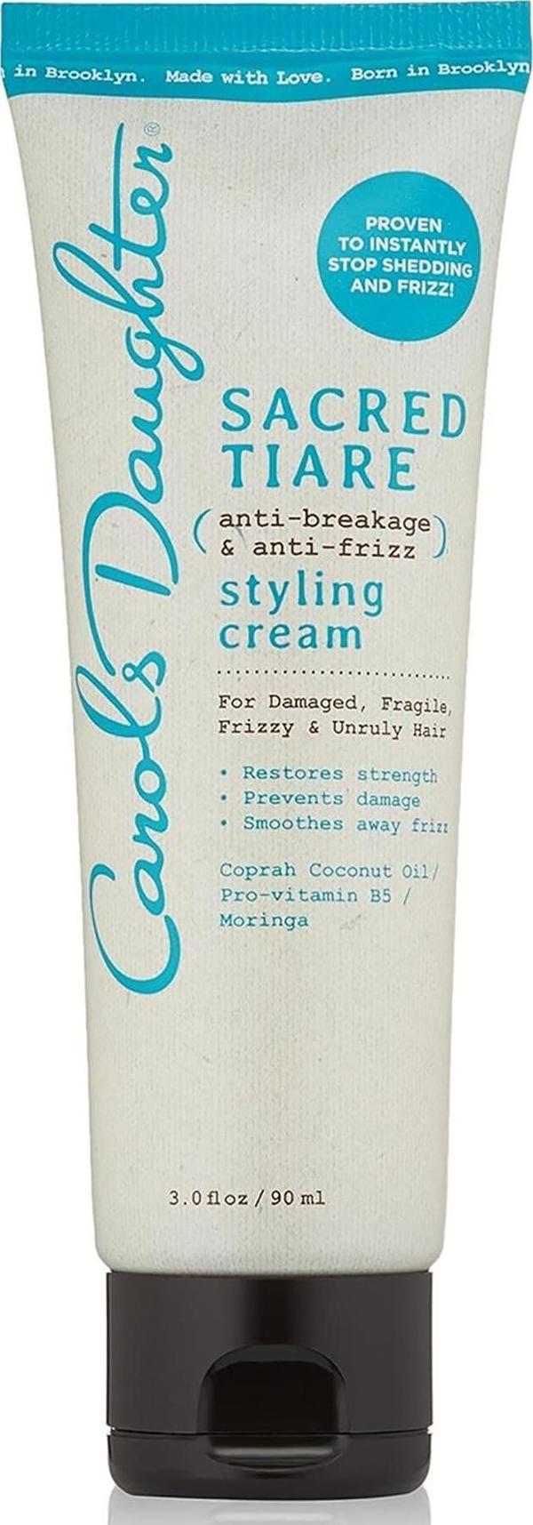 Carol’s Daughter Sacred Tiare Kırılma ve Kabarma Karşıtı Şekillendirici Durulanmayan Saç Kremi 90ML - Image 1