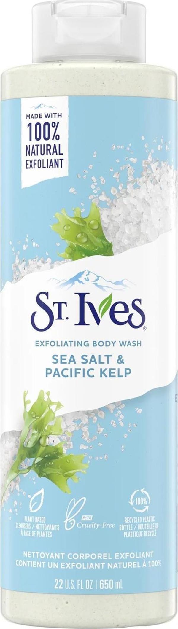 ST.Ives Deniz Tuzu ve Pasifik Yosunu Özlü Yatıştırıcı Vücut Şampuanı 650ML - Image 1