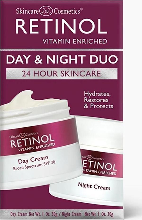 Skincare Cosmetics Retinol Gündüz ve Gece İkilisi 2x30GR - Image 1