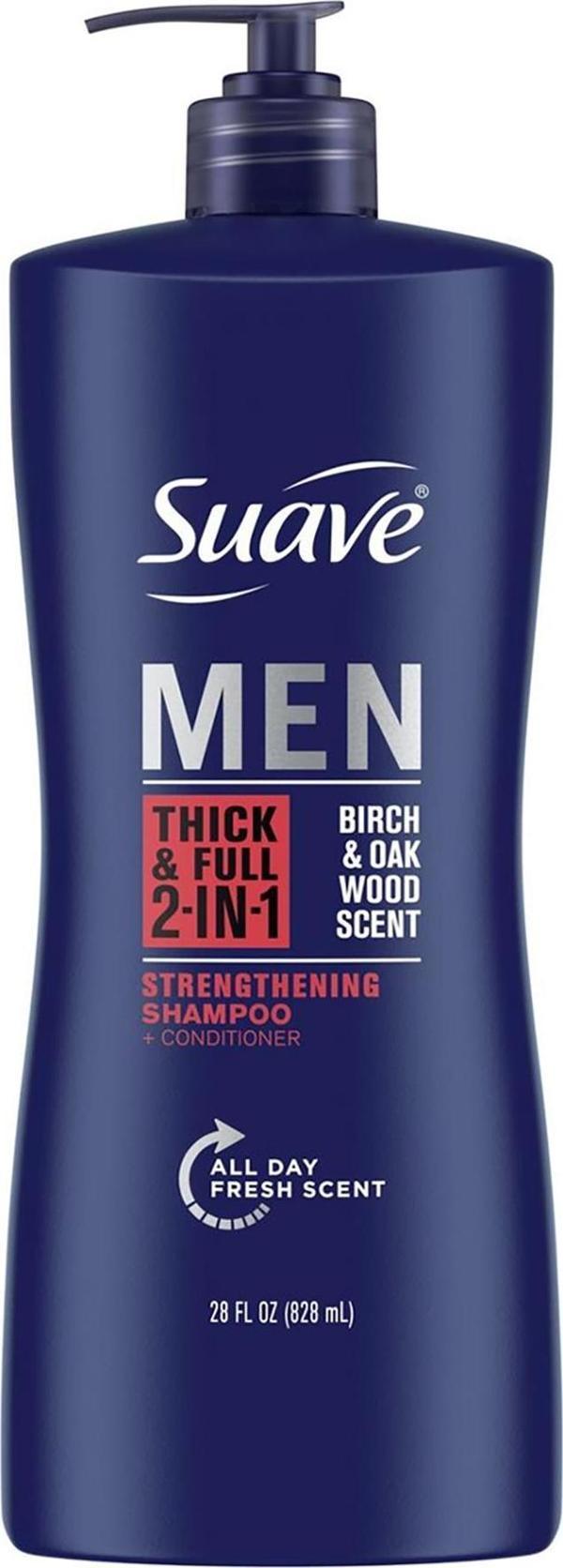 Suave Men Thick & Full 2-in-1 Şampuan 828ML - Image 1