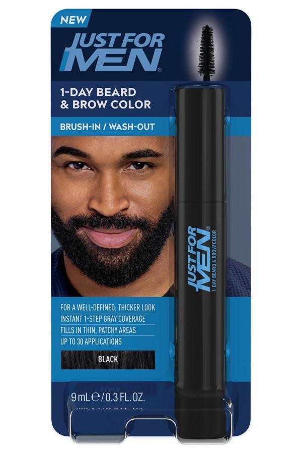 Just For Men 1 Günlük Geçici Sakal ve Kaş Boyası Siyah 9ML - Image 1
