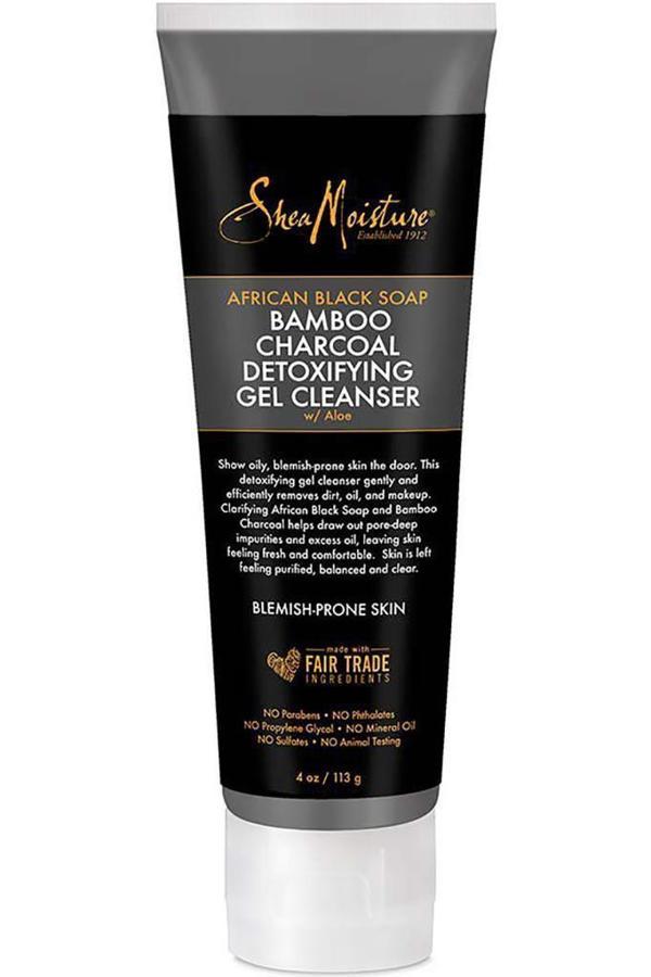 Shea Moisture Afrika Siyah Sabunu ve Bambu Kömürü Detoks Jel Temizleyici 113GR - Image 1