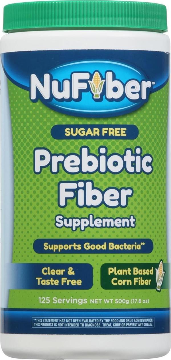 Nufiber Sugar Free Prebiotic Fiber Supplement 500GR - Image 1