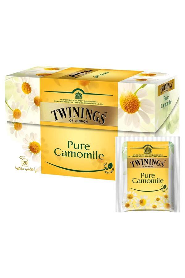 Twinings Pure Camomile Bardak Poşet Çay 20 Adet - Image 1