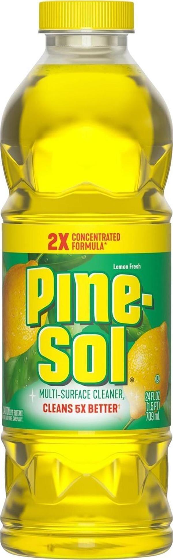 Pine-Sol Limon Kokulu Konsantre Çok Amaçlı Yüzey Temizleyici 709ML - Image 1