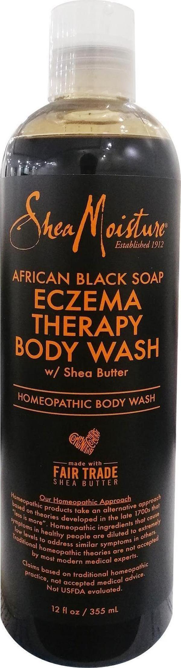 Shea Moisture Afrika Siyah Sabunu Eczema Vücut Şampuanı 355ML - Image 1