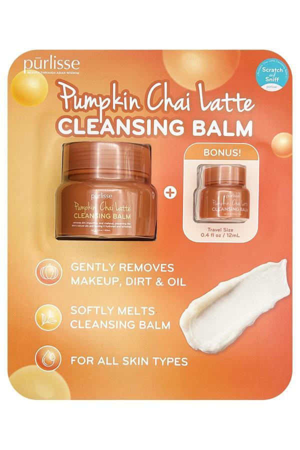 Purlisse Balkabağı ve Chai Özlü Temizleme Balmı 100ML + 12ML - Image 1